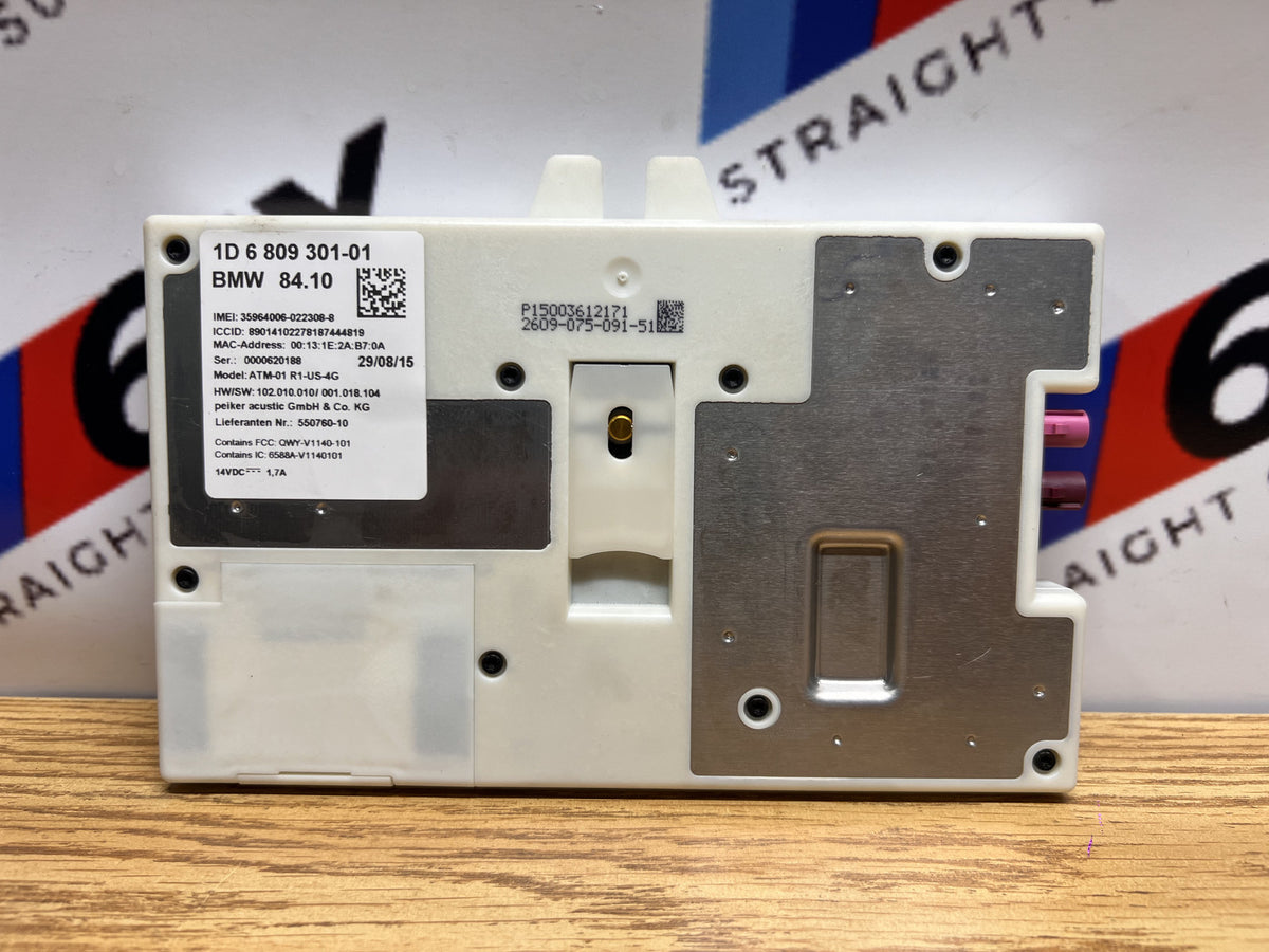 12-18 BMW F30 F32 F36 Roof Telematics SOS Communication Module OEM 6809301