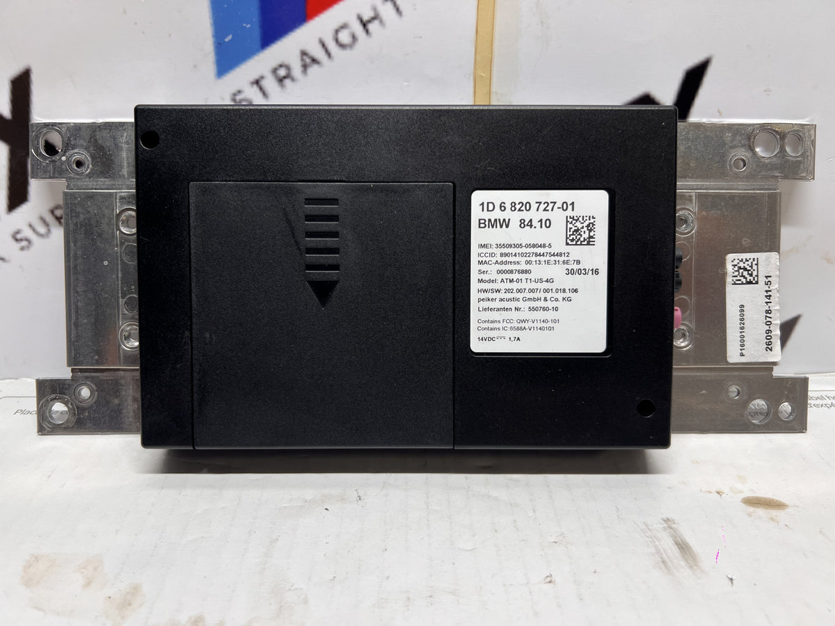 2014-2018 BMW F30 F32 F36 3 4 Series Telematics Control Unit Module OEM 6820727
