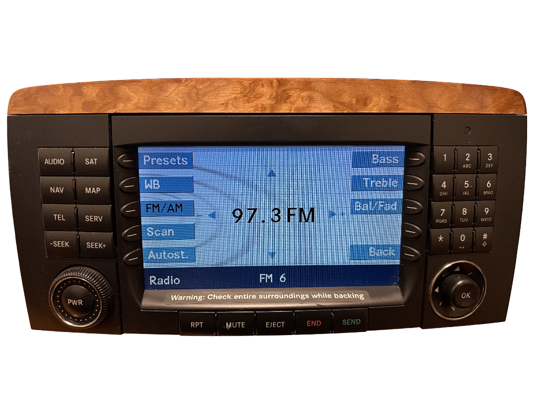 ✅ **FOR PARTS OR REPAIR** 06-08 Mercedes W164 ML500 ML350 GL450 MCS Radio/Navi