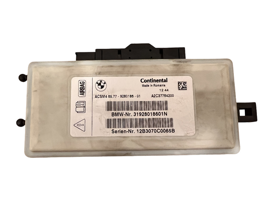 12-15 BMW F30 CRASH IMPACT SENSOR CONTROL MODULE COMPUTER OEM 9350003 OEM #A2-2