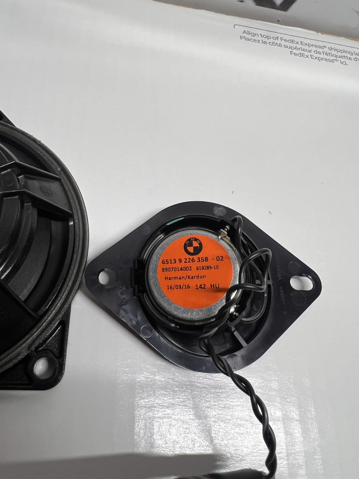 BMW F30 F80 F32 M3 M4 Center Dash Midrange Speaker Tweeter Harman Kardon OEM