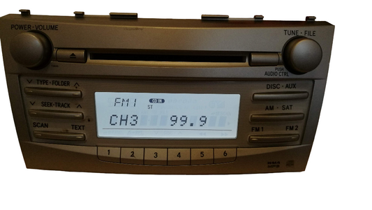 2010 11 Toyota Camry CD Player Radio 11846 OEM LKQ
