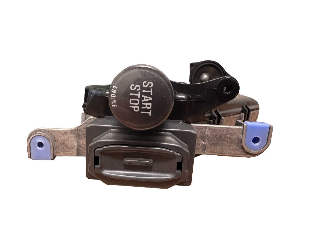 02-08 BMW E65 E66 750i Ignition Lock Slot & Start Stop Button OEM (NO KEY FOB)