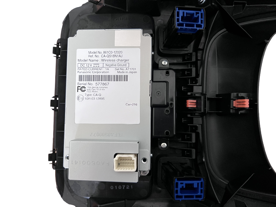 Toyota HV Wireless Phone Charger & Heated Seat Switch Panel 2023-24 Corolla OEM