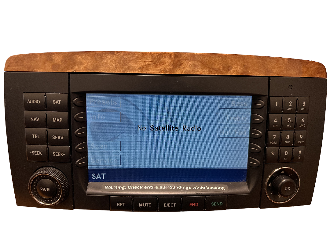 ✅ **FOR PARTS OR REPAIR** 06-08 Mercedes W164 ML500 ML350 GL450 MCS Radio/Navi