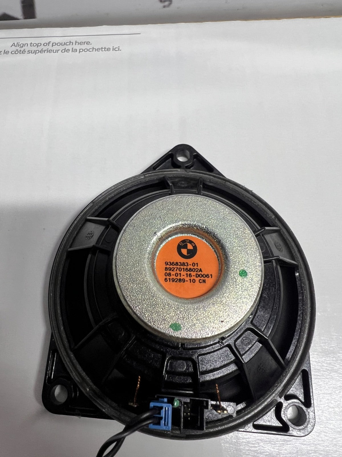 BMW F30 F80 F32 M3 M4 Center Dash Midrange Speaker Tweeter Harman Kardon OEM