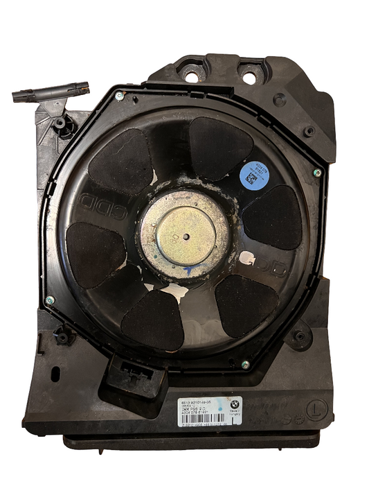 2013-2016 BMW 335i F30 FRONT LEFT SIDE UNDER SEAT FLOOR SPEAKER SUBWOOFER OEM