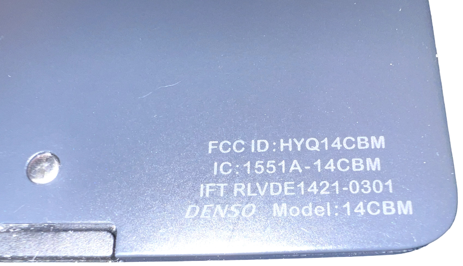 Lexus Smart Key Credit Card Fob Wallet Key ES350 LS500 2022-2024 OEM HYQ14CBM