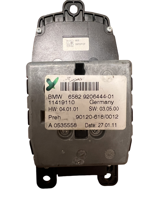 BMW F25 X3 iDRIVE MEDIA NAVIGATION CONTROLLER KNOB SWITCH 2011-17 6582 9206 OEM