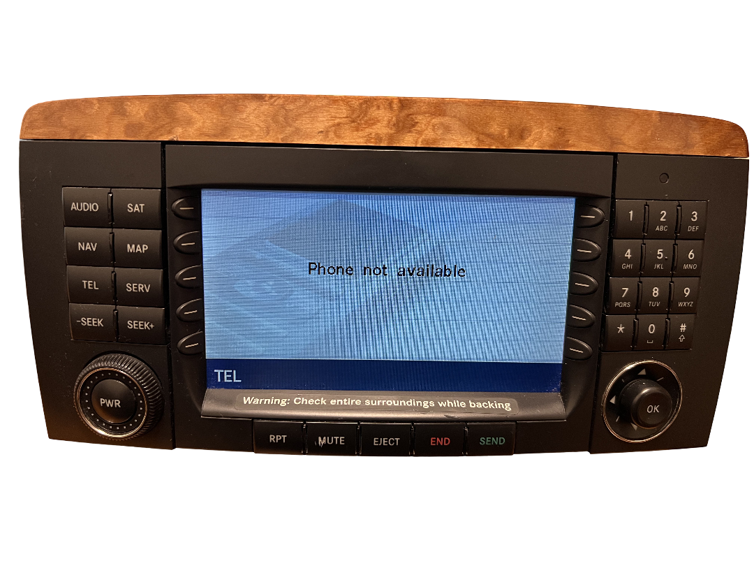✅ **FOR PARTS OR REPAIR** 06-08 Mercedes W164 ML500 ML350 GL450 MCS Radio/Navi