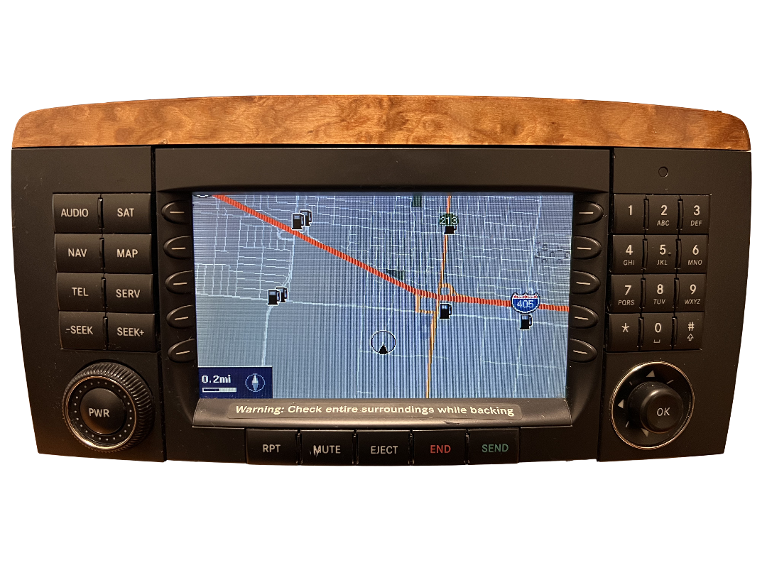✅ **FOR PARTS OR REPAIR** 06-08 Mercedes W164 ML500 ML350 GL450 MCS Radio/Navi