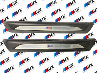 compare product OEM BMW F30 F36 335 440 Front Door Sill Cover Trim Entrance Sill Kick Plates SET